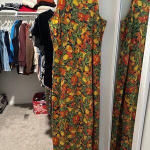 Toad&Co Sunkissed Maxi Fruit Print Dress